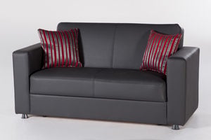 Tokyo Santa Glory Gray Loveseat by Bellona