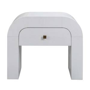 Hump White Nightstand by TOV Furniture