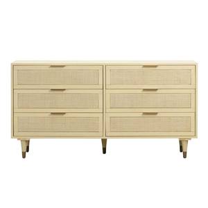Sierra Buttermilk 6 Drawer Dresser by TOV Furniture