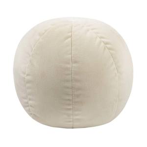 Boba 14" Cream Velvet Pillow by TOV Furniture