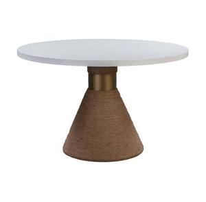 Rishi Natural Rope Round Dining Table by TOV Furniture