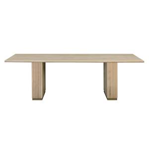 Chelsea Ash Wood Rectangular Dining Table by TOV Furniture