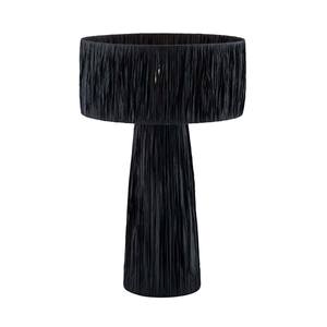 Shelby Rafia Black Table Lamp by TOV Furniture