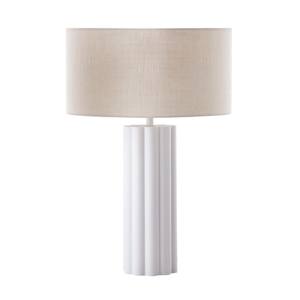Latur Cream Table Lamp by TOV Furniture