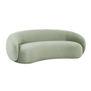Kendall Moss Green Velvet Sofa by TOV Furniture