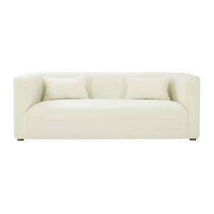 Callie Cream Velvet Sofa by TOV Furniture