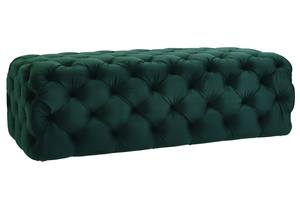Kaylee Green Velvet Ottoman by TOV Furniture