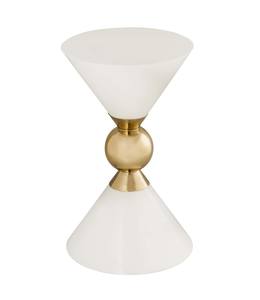 Balhi White Side Table by TOV Furniture