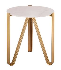 Aya Marble Side Table by TOV Furniture