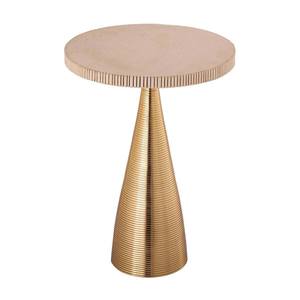 Celeste Ribbed Side Table by TOV Furniture