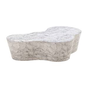Slab Marble Coffee Table by TOV Furniture