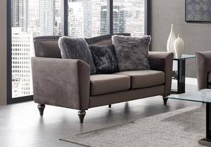 UFM801 Dark Gray Velvet Loveseat by Global Furniture