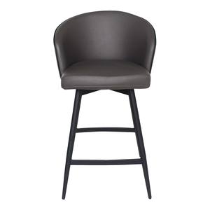 Webber Swivel Counter Stool Charcoal by Moe's Home Collection