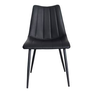 Alibi Dining Chair Matte Black (Set of 2) by Moe's Home Collection