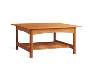 Burlington Wood Square Coffee Table by Vermont Furniture Designs
