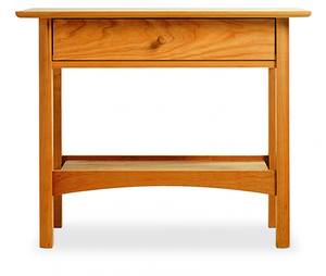 Craftsman 1-Drawer Low Nightstand by Vermont Furniture Designs