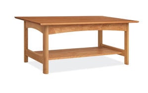 Craftsman Wood Coffee Table by Vermont Furniture Designs