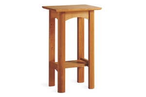 Craftsman Wood End Table by Vermont Furniture Designs