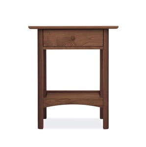 Craftsman 1-Drawer High Nightstand by Vermont Furniture Designs