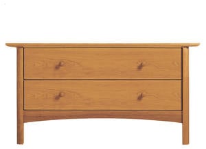 Horizon 2-Drawer Blanket Chest by Vermont Furniture Designs