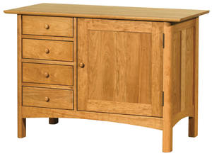 Heartwood 4-Drawer Cabinet by Vermont Furniture Designs