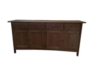 Heartwood Wood Long Sideboard by Vermont Furniture Designs