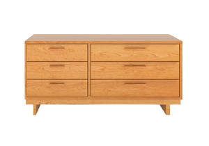 Loft Wood 6-Drawer Dresser by Vermont Furniture Designs