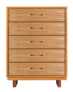 Skyline Wood 5-Drawer Wide Dresser by Vermont Furniture Designs