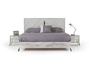 Nova Domus Alexa Italian Modern Grey Bed by VIG Furniture