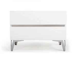 Nova Domus Angela - Italian Modern White Nightstand by VIG Furniture