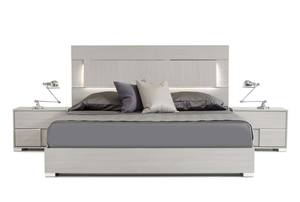 Modrest Ethan Italian Modern Grey Bed by VIG Furniture