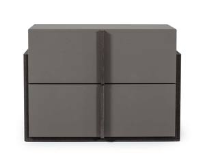 Nova Domus Lucia - Italian Modern Elm & Matte Grey Nightstand by VIG Furniture