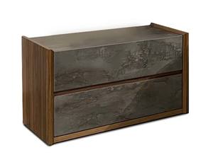 Nova Domus Rado Modern Walnut & Stucco Nightstand by VIG Furniture