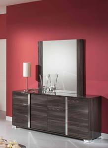 Modrest San Marino Modern Grey Mirror by VIG Furniture