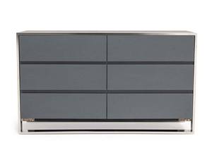 [NYC Deal] Modrest Jolene - Modern Grey Dresser by VIG Furniture