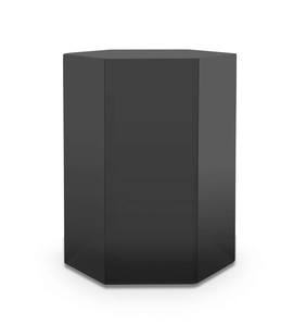 Modrest Newmont - Large Grey High Gloss End Table by VIG Furniture