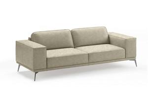 Coronelli Collezioni Soho - Italian Grey Maya Cloud Leather Sofa by VIG Furniture