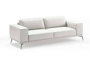 Coronelli Collezioni Soho - Contemporary Italian White Leather Sofa by VIG Furniture
