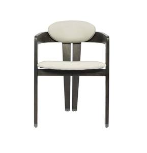 Modrest Thorne Beige & Wenge Arm Dining Chair by VIG Furniture