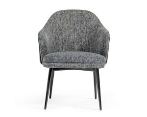Modrest Cora - Modern Grey Fabric & Leatherette Dining Chair by VIG Furniture