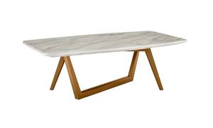 Modrest James - Mid Century Walnut & Ceramic Coffee Table by VIG Furniture
