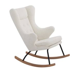 Modrest Colfax - Modern White Sheep Rocking Chair by VIG Furniture
