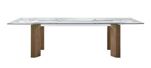 Modrest Helena - Modern Extendable Glass Dining Table - Large by VIG Furniture