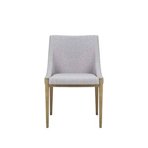 Modrest Fairview - Modern Grey & Brass Dining Chair by VIG Furniture