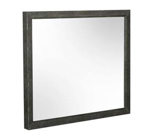 Modrest Howard - Modern Shagreen Grey Leatherette Mirror by VIG Furniture
