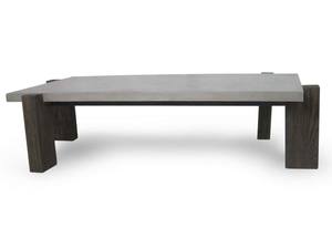 Modrest Milton - Dark Grey & Walnut Coffee Table by VIG Furniture