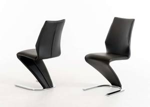 Penn Modern Black Leatherette Dining Chair (Set of 2) by VIG Furniture