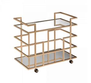 Modrest Caleb - Rose Gold Wine Rack by VIG Furniture