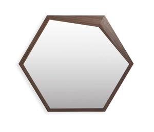 Modrest Chelton - Modern Walnut Mirror by VIG Furniture