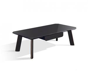 Modrest Chadwick Modern Ebony & Rosegold Coffee Table by VIG Furniture